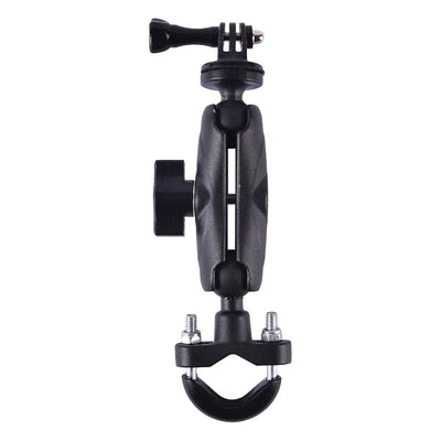 LGP MOTORCYCLE CAMERA MOUNT WITH 360 ROTATIONAL HANDLE BAR AND MIRROR BAR FITHANDLE BAR - LGP India