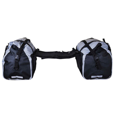 LGP Motorcycle Saddle Bag 35L*2 (Grey) - LGP India