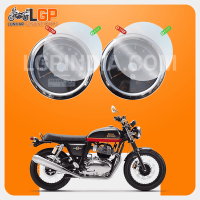 LGP SCREEN GUARD DISPLAY PROTECTOR ROYAL ENFIELDINTERCEPTOR CONTINENTAL GT 650 - LGP India