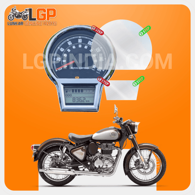 LGP SCREEN GUARD DISPLAY PROTECTOR ROYAL ENFIELDREBORN CLASSIC 350 / 650 GOAN CLASSIC 350 BULLET 350 - LGP India