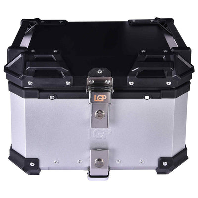 LGP TOP BOX 36L WITH BACKRESTSilver - LGP India