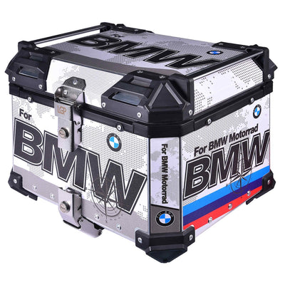 LGP TOP BOX 45L BMW DRAW WITH BACKRESTBlack - LGP India