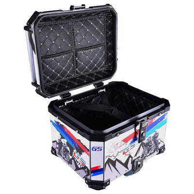 LGP TOP BOX 45L GS ADV WITH BACKRESTBlack - LGP India