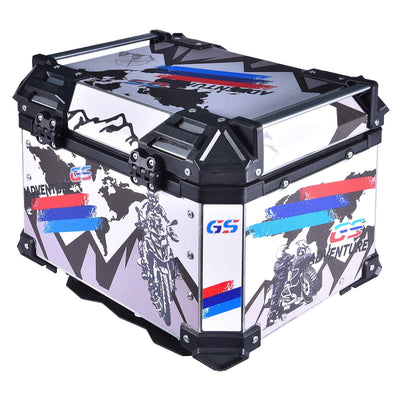 LGP TOP BOX 45L GS ADV WITH BACKRESTBlack - LGP India