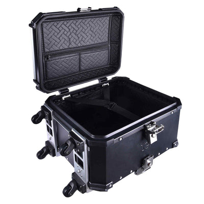 LGP TOP BOX 55L PULL ROD WITH BACKRESTBlack - LGP India