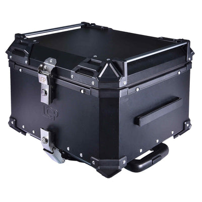 LGP TOP BOX 55L PULL ROD WITH BACKRESTBlack - LGP India