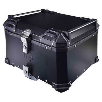 LGP TOP BOX 55L WITH BACKRESTBlack - LGP India