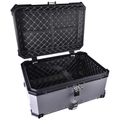 LGP TOP BOX 65L WITH BACKRESTBlack - LGP India