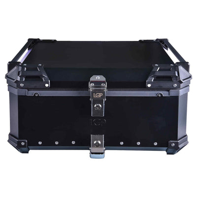 LGP TOP BOX 80L PLANE WITH BACKRESTBlack - LGP India