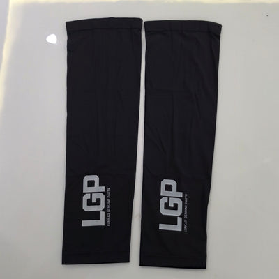 LGP hand sleeves worn for motorcycle riding