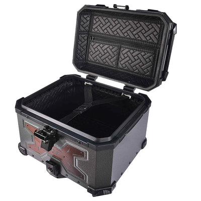 TOP BOX 45L GRAY WRINKLES COPPER W/REST - LGP India