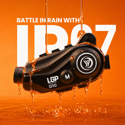 LGP G10 Bluetooth Camera Helmet Headset | 2K Action Camera