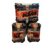 KTM Explorer Side Panniers & Top Box Aluminium 45L/38L/38L - LGP India