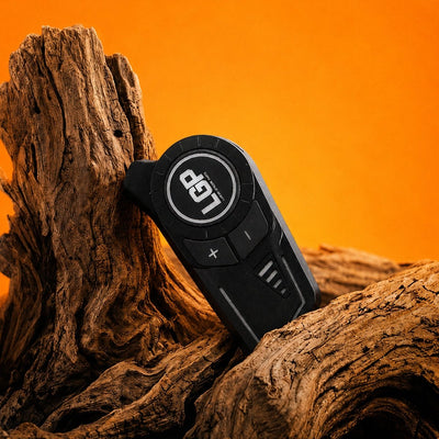 LGP F20 Pro Helmet Bluetooth Headset for Bike Riders, Bluetooth 6.1, Two-Person Intercom, Music Sharing, 1000mAh Battery, RGB Lights - LGP India