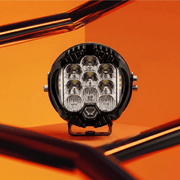 LGP Little Monster White LED Fog Lamp for Bike | Compact Spotlight Auxiliary Light | Waterproof, Universal Motorcycle & Scooter Fit - LGP India