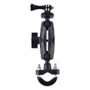 LGP MOTORCYCLE CAMERA MOUNT WITH 360 ROTATIONAL HANDLE BAR AND MIRROR BAR FITHANDLE BAR - LGP India