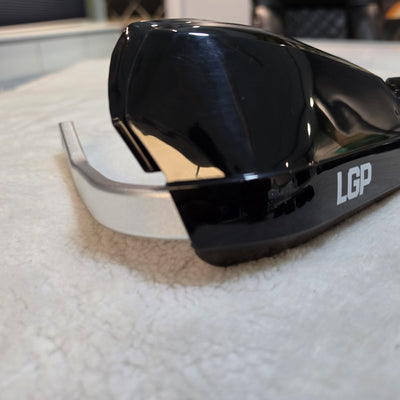 LGP Onyx Universal Motorcycle Hand Protector With Aluminium Mounts – Black - LGP India