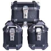 LGP PANNIER SET OF 3 16+16+18 BLACK PLANE - LGP India