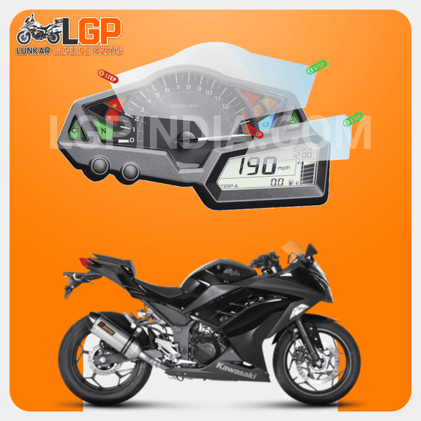 LGP SCREEN GUARD DISPLAY PROTECTOR KAWASAKININJA 300 - LGP India