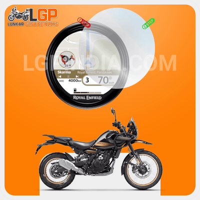 LGP SCREEN GUARD DISPLAY PROTECTOR ROYAL ENFIELDHIMALAYAN 450 / GUERRILLA 450 ( TFT COLORED DISPLAY ) - LGP India
