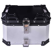 LGP TOP BOX 36L WITH BACKRESTSilver - LGP India
