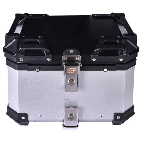 LGP TOP BOX 36L WITH BACKRESTSilver - LGP India