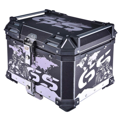 LGP TOP BOX 45L BLACK GS WITH BACKREST - LGP India