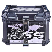 LGP TOP BOX 45L BLACK GS WITH BACKREST - LGP India