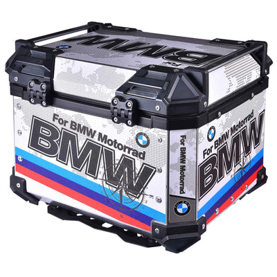 LGP TOP BOX 45L BMW DRAW WITH BACKRESTBlack - LGP India
