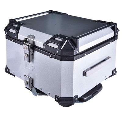 LGP TOP BOX 55L PULL ROD WITH BACKRESTBlack - LGP India