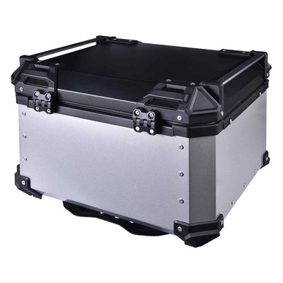 LGP TOP BOX 55L TYPE X WITH BACKRESTSilver - LGP India