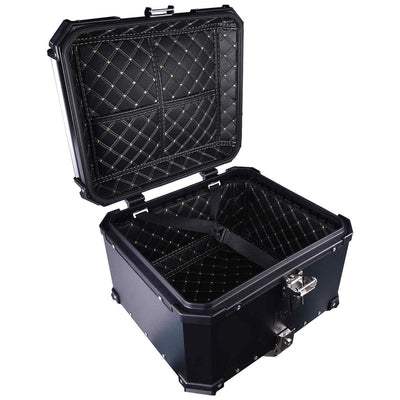 LGP TOP BOX 55L WITH BACKRESTBlack - LGP India