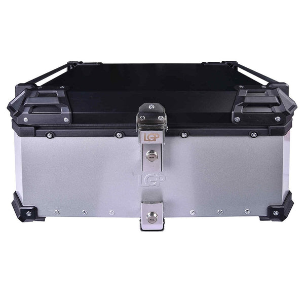 LGP TOP BOX 65L WITH BACKRESTSilver - LGP India