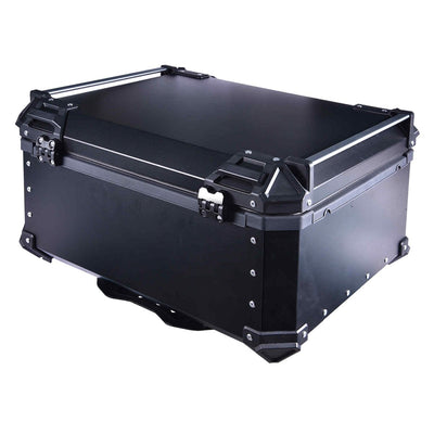 LGP TOP BOX 80L PLANE WITH BACKRESTBlack - LGP India