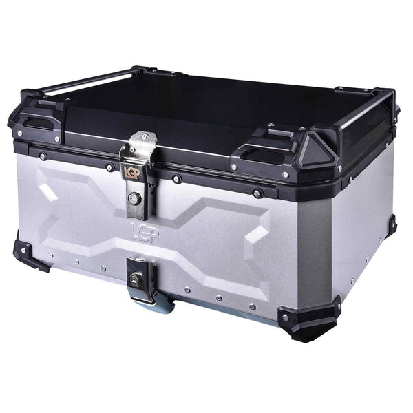 LGP TOP BOX 80L TYPE X WITH BACKRESTSilver - LGP India