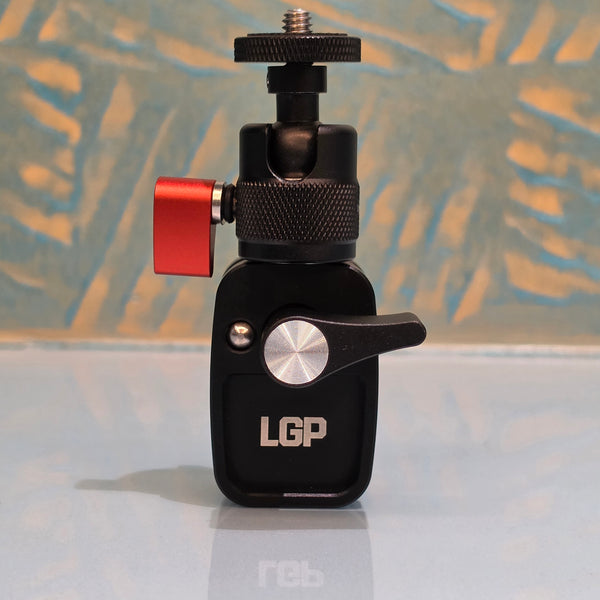 LGP windscreen camera mount for action and 360 degree cameras front view