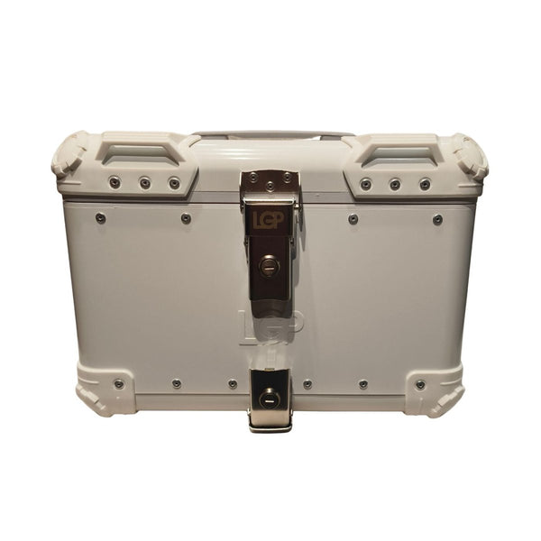 TOP BOX 45L WHITE ROUND CORNER W/REST - LGP India